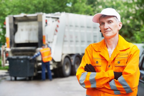 Step-by-step garden waste removal process in Waltham Forest