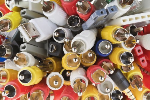 Audit results and annual review documents on a desk